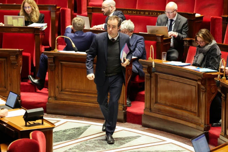 Le Premier ministre Sébastien Lecornu lors de l'examen du budget 2026 à l'Assemblée nationale, le 13 janvier 2026 à Paris