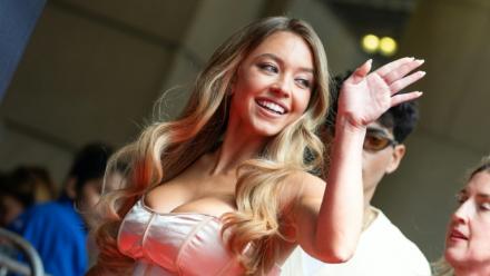 L'actrice américaine Sydney Sweeney au festival international du film de Toronto, au Canada, le 5 septembre 2025
