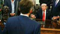 Donald Trump dans le bureau Ovale, le 11 juin 2026.