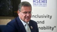 Le Commissaire européen chargé du Commerce, Maros Sefcovic, à Kuala Lumpur, à l'occasion d'un sommet de l'Asean, le 25 septembre 2025