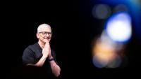 Le patron d'Apple Tim Cook lors d'un événement à Cupertino, en Californie, le 9 septembre 2025