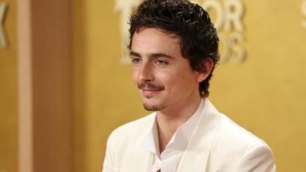 L'acteur franco-américain Timothée Chalamet lors de la 32e cérémonie annuelle des Actor Awards à Los Angeles, le 1er mars 2026 en Californie