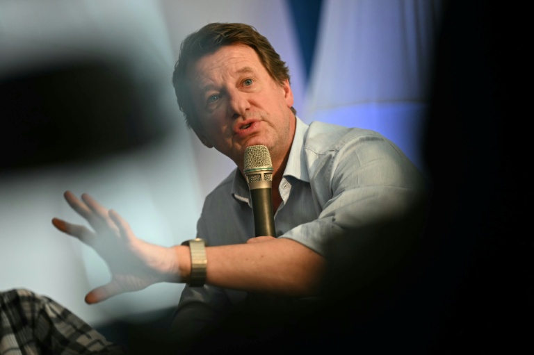 Le sénateur écologiste Yannick Jadot à Liffre le 25 avril 2026