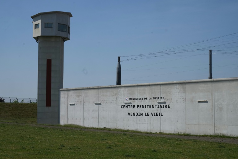 Le centre pénitentiaire de Vendin-le-Vieil, dans le Pas-de-Calais, le 14 mai 2025