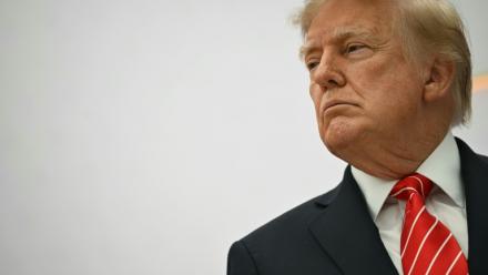 Le président américain Donald Trump à Washington, le 8 cotobre 2026 