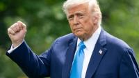 Le président américain Donald Trump à la Maison Blanche, à Washington, le 6 juin 2025