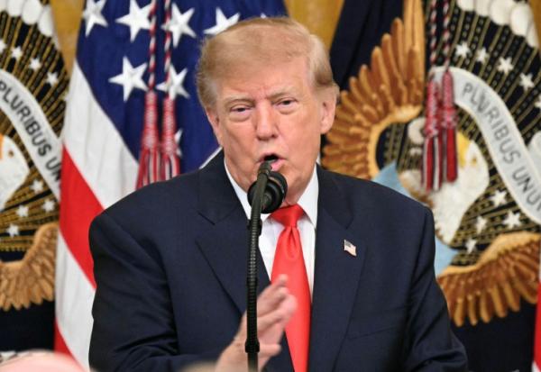 Le président américain Donald Trump à la Maison Blanche, le 9 octobre 2026 à Washington