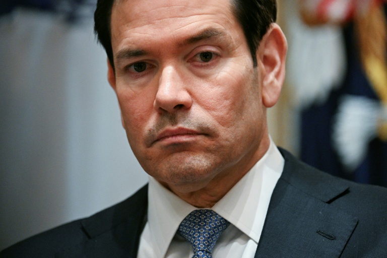 Le secrétaire d'Etat américain Marco Rubio à la Maison blanche à Washington, le 26 mars 2026