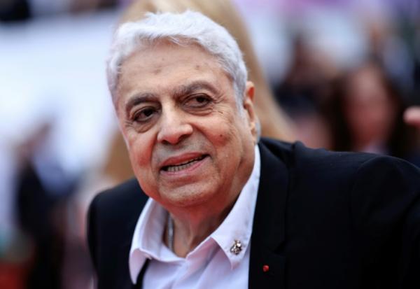 Enrico Macias au festival de Cannes dans les Alpes-Maritimes le 13 mai 2025