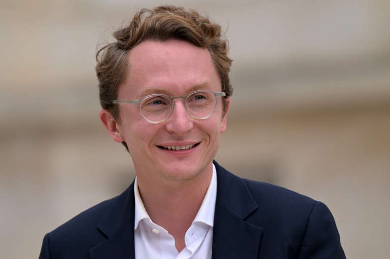 Le député Paul Midy, le 8 juillet 2024 à l'Assemblée nationale
