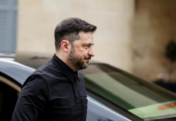 Le président ukrainien Volodymyr Zelensky à Nicosie le 7 janvier 2026