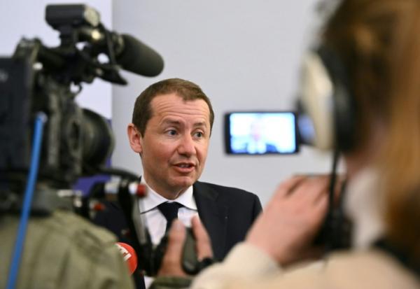 Le procureur de Mulhouse, Nicolas Heitz, à Hagenbach le 10 avril 2026