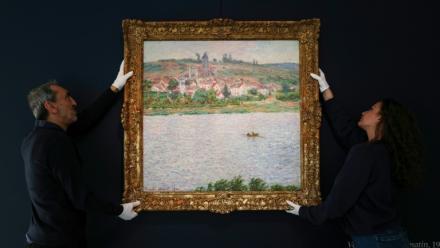 Le tableau "Vétheuil, Effet du Matin" (1901) le 9 avril 2026 à Paris 