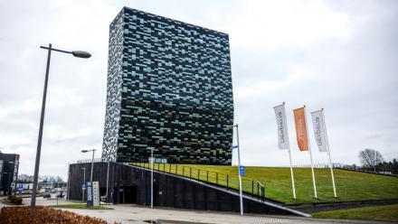 Le siège de Nexperia, entreprise chinoise spécialisée dans la fabrication de puces électroniques basée aux Pays-Bas, à Nimègue (est) le 13 janvier 2026