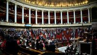 A l'Assemblée nationale, à Paris, le 7 avril 2026