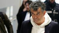 Stéphane Plaza arrive au palais de justice de Paris le 18 février 2025