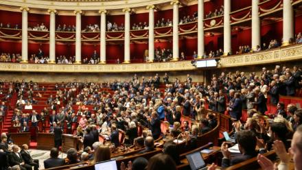 L'Assemblée nationale lors d'une séance de questions au gouvernement, le 20 octobre 2026 à Paris