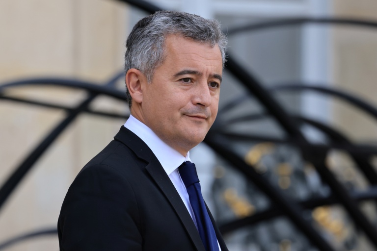 Le garde des Sceaux Gérald Darmanin à l'Elysée à Paris le 22 octobre 2026