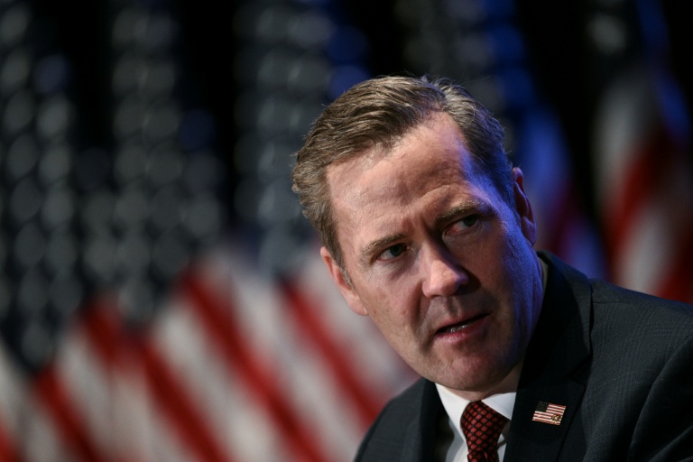 Le conseiller américain à la sécurité nationale Mike Waltz, à Washington, le 30 avril 2025