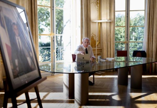 Le Premier ministre François Bayrou à l'Hôtel de Matignon, à Paris, le 6 septembre 2025