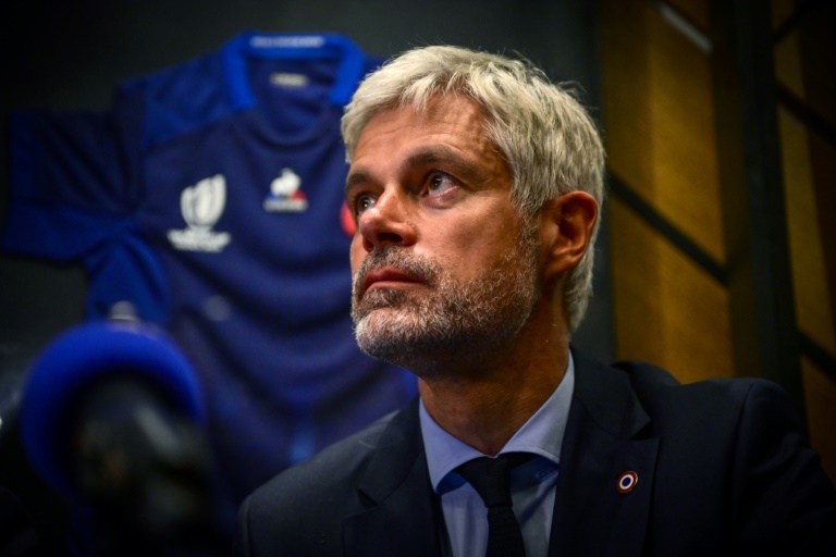 Le chef des députés LR Laurent Wauquiez à Lyon, le 4 septembre 2025