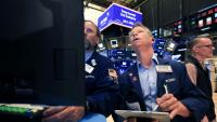 Des opérateurs à la Bourse de New York le 6 juillet 2026