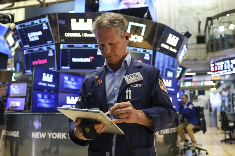 Un opérateur à la Bourse de New York le 27 mai 2026