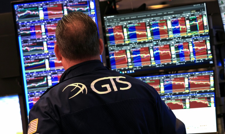 Un opérateur à la Bourse de New York, le 19 mai 2026