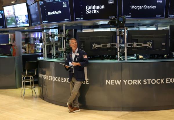Un opérateur à la Bourse de New York, le 14 juillet 2026