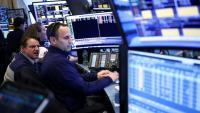 Des opérateurs à la Bourse de New York le 8 avril 2026
