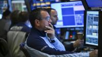 Un opérateur à la Bourse de New York, le 29 avril 2025.