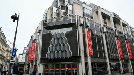 L'Hôtel Drouot le 28 mars 2025, à Paris