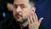 Le président ukrainien Volodymyr Zelensky à Erevan, le 4 mai 2026 en Arménie