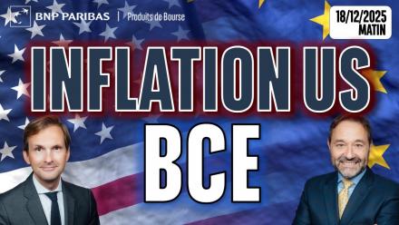 BCE et Inflation US à l'ordre du jour - 100 % Marchés - 18/12/2025 - M