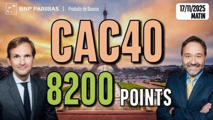 CAC40 : A l'assaut des 8200 points - 100 % Marchés - 17/11/2025 - M