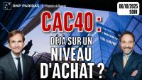 CAC40 : Déjà sur un niveau d'ACHAT ? - 100 % Marchés - 06/10/2025 - S