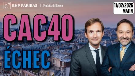 CAC40 : Échec sous résistance - 100 % Marchés - 11/02/2026 - M
