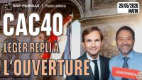 CAC40 : Léger repli à l'ouverture - 100 % Marchés - 26/05/2026 - M