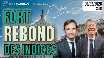 Fort rebond des indices - 100 % Marchés - 06/02/2026 - M