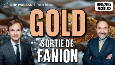 GOLD : sortie de fanion - 100 % Marchés - 10/11/2025