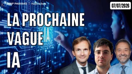 LA PROCHAINE VAGUE DE L'IA - 100 % Marchés - 07/07/2026 - Avec Laurent Albie et Esteban Tesson