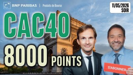 Le CAC a sauvé les 8000 points - 100 % Marchés - 11/05/2026 - S