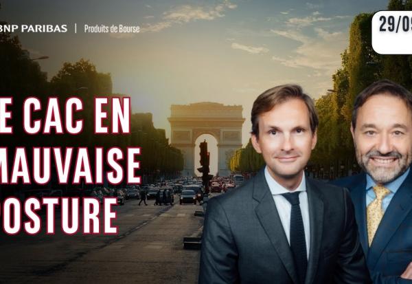 Le CAC en mauvaise posture - 100 % Marchés - 29/09/26 - S