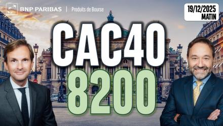 Le CAC en route vers les 8200 points - 100 % Marchés - 19/12/2025 - M