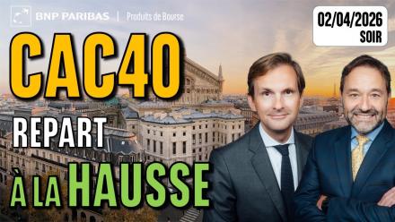 Le CAC repart à la hausse - 100 % Marchés - 02/04/2026 - S