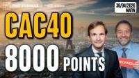 Le CAC repasse sous les 8 000 points - 100 % Marchés - 30/04/2026 - M