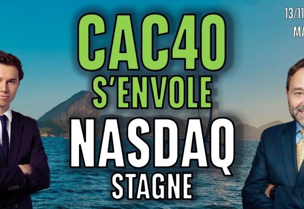 Le CAC s'envole, le Nasdaq stagne  - 100 % Machés - 13/11/2025 - M
