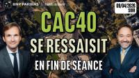 Le CAC se ressaisit en fin de séance - 100 % Marchés - 09/04/2026 - S