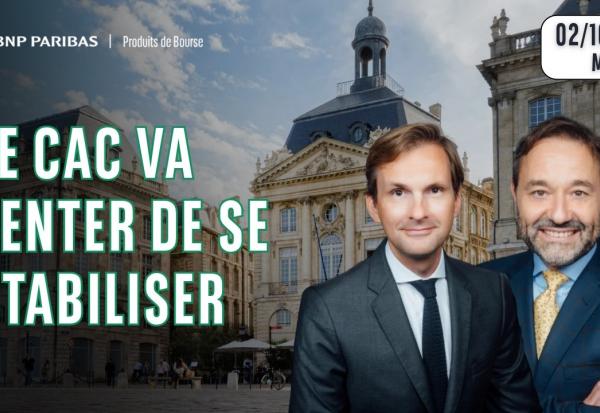 Le CAC va tenter de se stabiliser - 100 % Marchés - 02/10/26 - M
