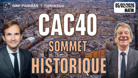 Le CAC40 vers son sommet historique? - 100 % Marchés - 05/02/2026 - M